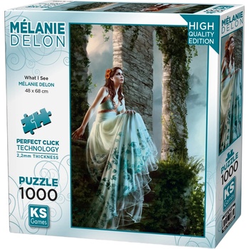 KS Games Пъзел KS Games от 1000 части - Какво виждам (20688)
