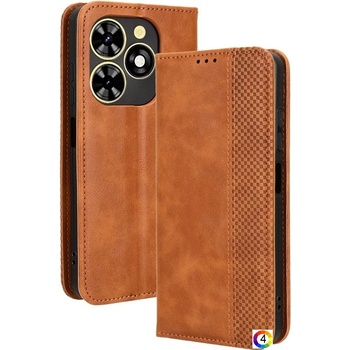 Tecno Spark Go 2024 4G / Spark 20 / Spark 20C / Pop 8 Retro Texture Wallet Калъф и Протектор