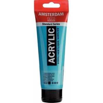Amsterdam Standard Series akrylová farba turquoise blue 120 ml 1 ks