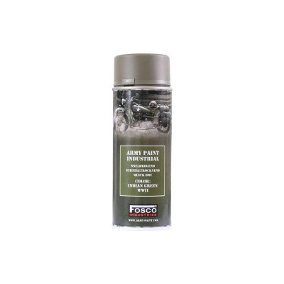 Fasco kamuflážna farba na zbraň 400 ml indian zelená wwii