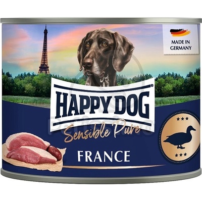 Happy Dog Sensible Pure France - Консерва от патешко месо 6 x 400 г
