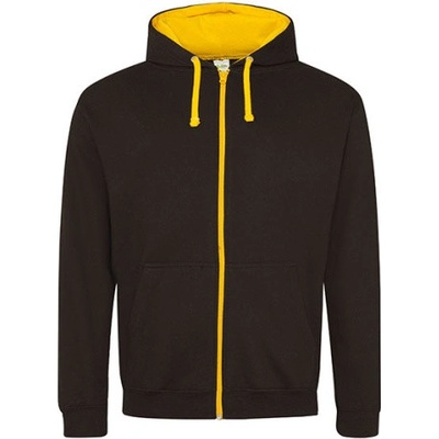 Just Hoods dámska mikina na zips JH053 Jet Black