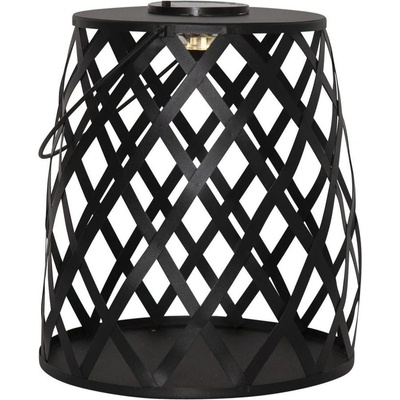 Star Trading Черен LED фенер, височина 28 cm Calabria - Star Trading (481-85)