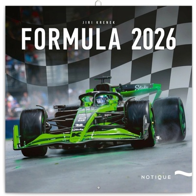 poznámkový Formule Jiří Křenek 30 x 30 cm 2026