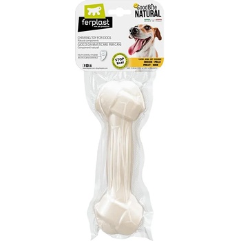 Ferplast GoodBite Natural XXL - Лакомство за кучета - кокал за дъвчене от царевично нишесте с пилешко 1 брой- 24. 5см. 420 гр