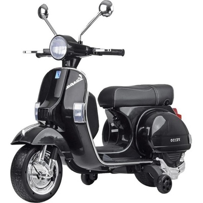 Mamido elektrický skútr Vespa 2x45W černá