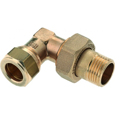 GENERAL FITTINGS Mosazné svěrné šroubení rohové 1/2" x 15 mm 1N00B9H041500L