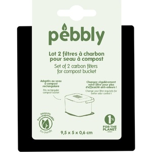 Pebbly Въглеродни филтри NBA315, комплект от 2 бр. , Pebbly (PEBBNBA315)