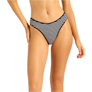 Seafolly Дамско бикини долнище Seafolly Clubhouse High Leg Pant Bikini bottom - Black - размер 34 (EU) (150-6623-0312)