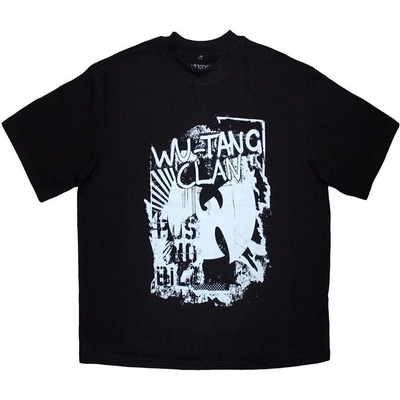Wu-Tang Clan Graffiti Oversized Black S Риза (WTCOSTS27MB01)