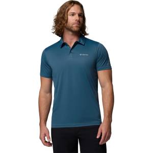 Columbia Мъжка блуза с яка Columbia Short-Sleeve Polo Shirt Mens - Blue