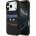 BMW M силиконов хоризонтален калъф MagSafe за iPhone 17 Pro - черен (3666339484545)