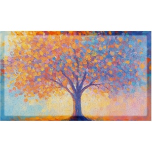 Artsy Mats Изтривалка от PVC 40x70 cm Tree Of Life - Artsy Doormats (DMW-MULTICOLTREE-7040)