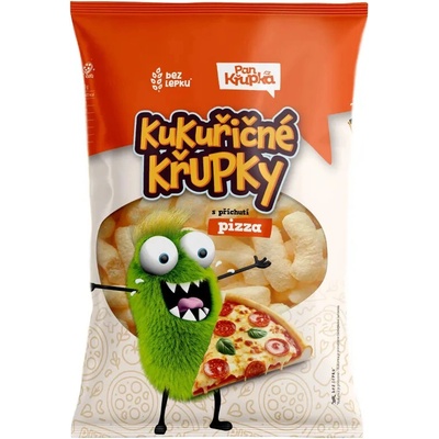 REJ Food REJ Kukuričné chrumky s príchuťou pizza 50 g
