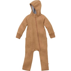 disana Детски цял костюм disana Kid's Zipp-Overall Overall - Caramel - размер 74/80 (EU) (704-4405-0213)