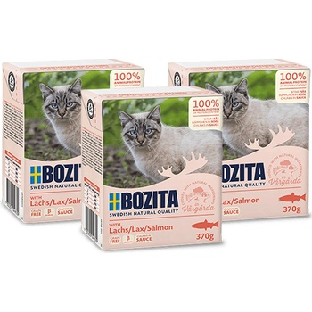 BOZITA Cat Salmon 3 x 370 g