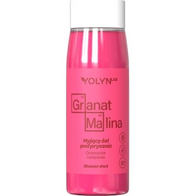 Yolyn Lab Granat Malina čistiaci sprchový gél 400 ml