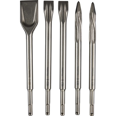 MAKITA sada samoostřících sekáčů SDS-Plus: špičák2x,20 mm plochý2x, 40 mm 1x, délka 250m E-13188