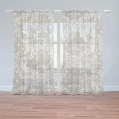 Sablio Záclony Secesní noblesa: 2ks 150x250cm