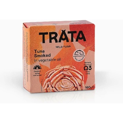 Trata Tuniak údený v rastlinnom oleji 160 g