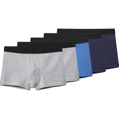 esmara Chlapecké boxerky 5 kusů modrá/šedá – Zboží Dáma
