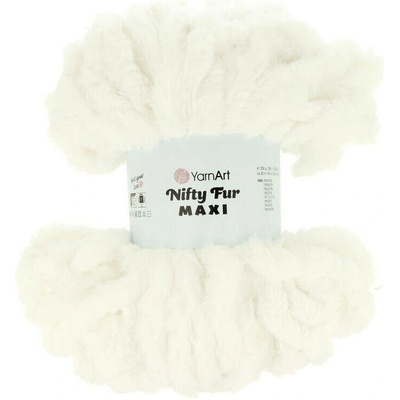 Yarnart Nifty Fur Maxi 6701 bílá