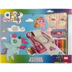 Multiprint Креативен комплект "Magic Unicorn" с машина за стикери и аксесоари