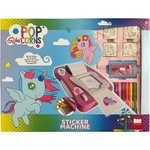 Multiprint Креативен комплект "Magic Unicorn" с машина за стикери и аксесоари
