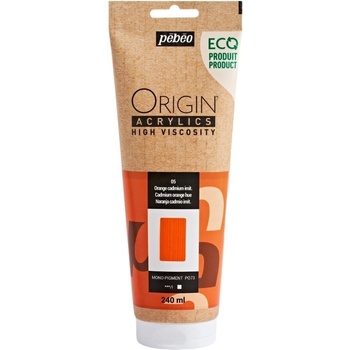 Pébéo Origin АКРИЛНА боя Cadmium Orange Hue 240 ml 1 бр (817205)