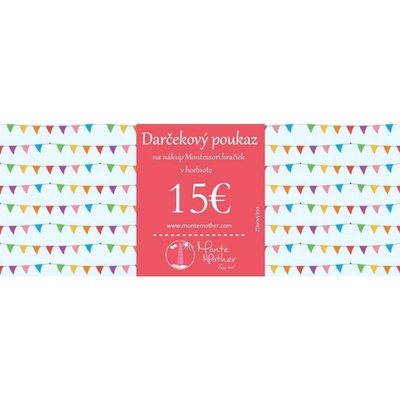 Darčekový poukaz 15€