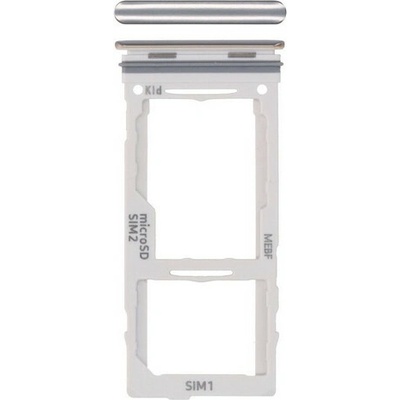 Samsung Galaxy M52 SIM tray bílý, držák, šuplík GH98-46930C
