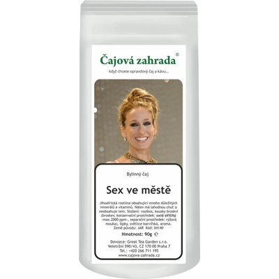 Čajová zahrada Sex ve městě rooibos čaj 90 g