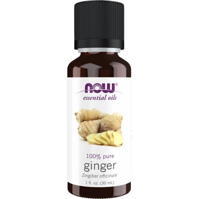 NOW Ginger Oil | 100% Pure Zingiber Officinale [30 мл]