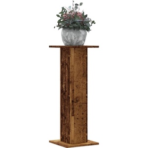 vidaXL Стойки за растения 2 бр старо дърво 30x30x80 см инженерно дърво (3307871)