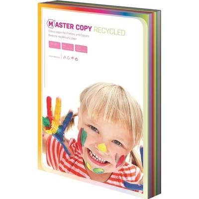 Papír A4 EKO print colour Master duha mix 10 barev 500 listů