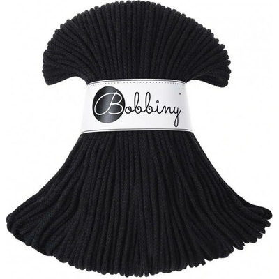 Bobbiny šňůry junior 3 mm černé ( Black)