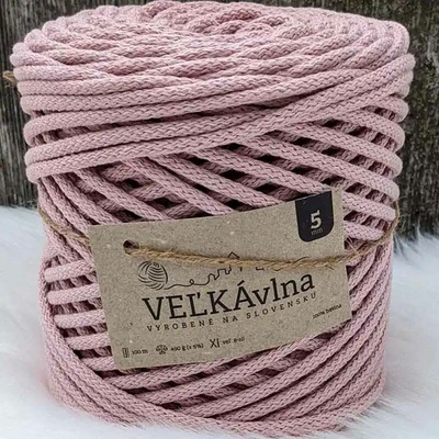 Velká vlna Špagát 5mm Růženín