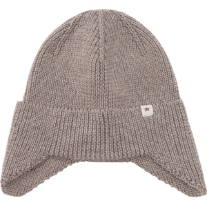 Huttelihut Детска зимна шапка (beanie) Huttelihut Kid's Hat Wool Knit Windstop Beanie - Cinder Melange - размер 53 cm (904-5562-0613)