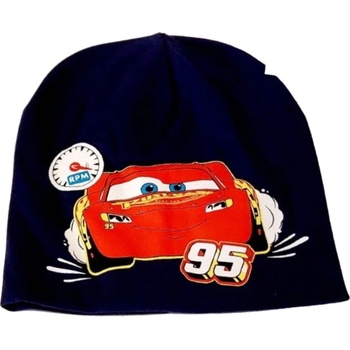 dětská čepice jaro/podzim Cars tm.modrá