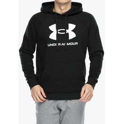 Under Armour Rival Fleece Logo HD Black / White