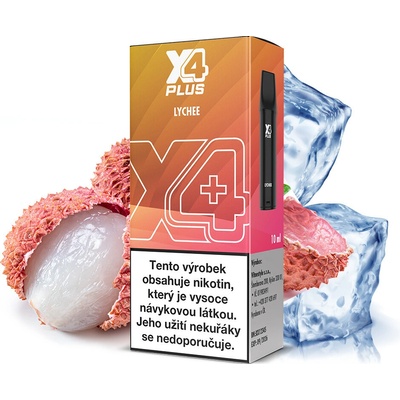 X4 Plus Pod cartridge Lychee 2 ml 20 mg 1ks