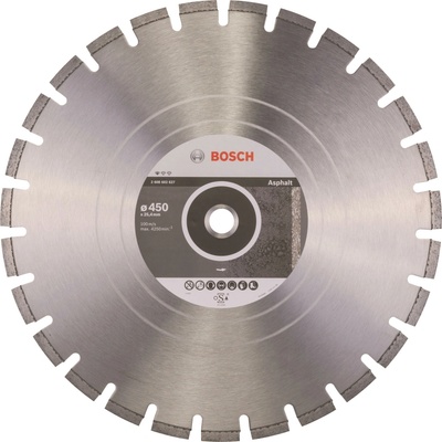 BOSCH Diamantový deliaci kotúč Standard for Asphalt 450 × 25,40 × 3,2 × 10 mm 2.608.602.627 2.608.602.627