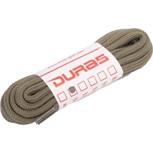 DURAS multipack / Многопакет кръгли връзки за обувки - маслиненозелени 160 см (do0053)