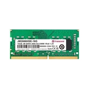 Transcend JetRam DDR4 16GB 2666MHz CL19 (1x16GB) JM2666HSE-16G
