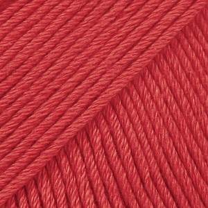 DROPS Design Safran Uni Colour 19 Red Плетива прежда (104219)