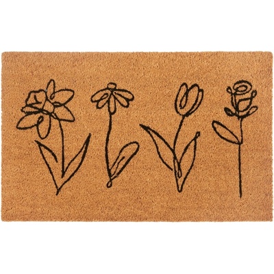 Hanse Home Изтривалка от кокосови влакна 40x70 cm Wildflowers - Hanse Home (106202-40x70)