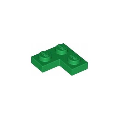 LEGO® 2420 Rohová dlaždica 2X2 zelená