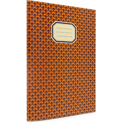 MAKENOTES Sešit A5 VINTAGE oranžový