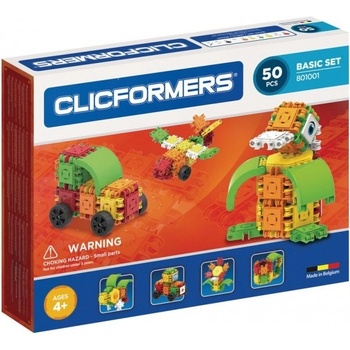 Clicformers stavebnice 50 ks