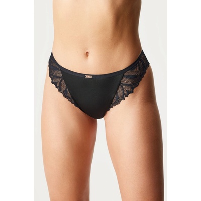 Avalingerie Brazilky Purdie čipkované čierna